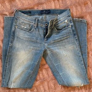 Lucky Brand Blue Distressed Jeans Size:4